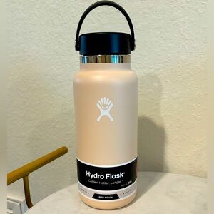 Wide mouth Hydro Flask water bottle